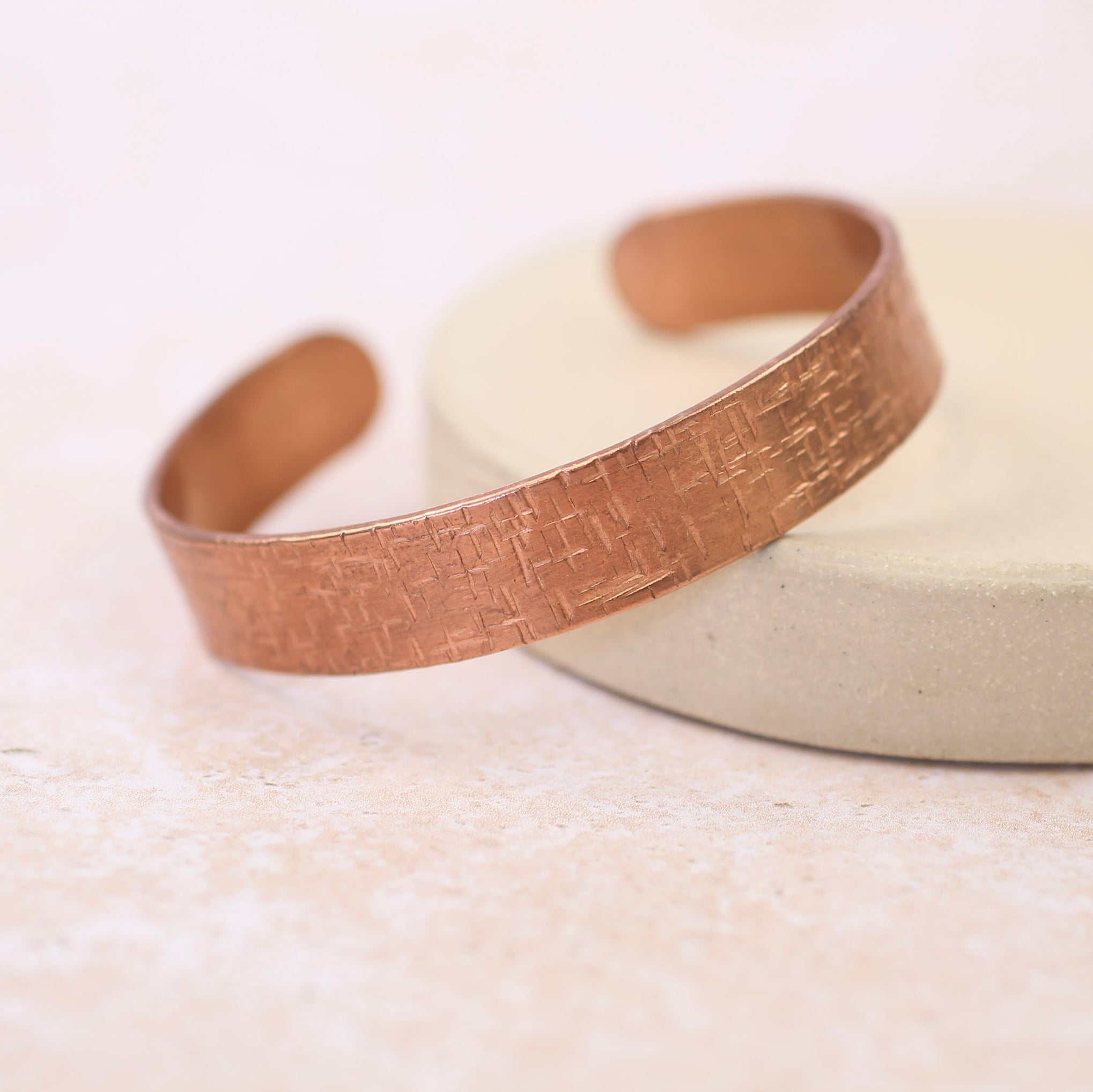 Wide Cornish Copper Cuff – Lucy Kemp Jewellery