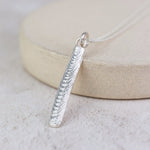 Lucy Kemp jewellery sterling silver Cuttlefish Drop Pendant