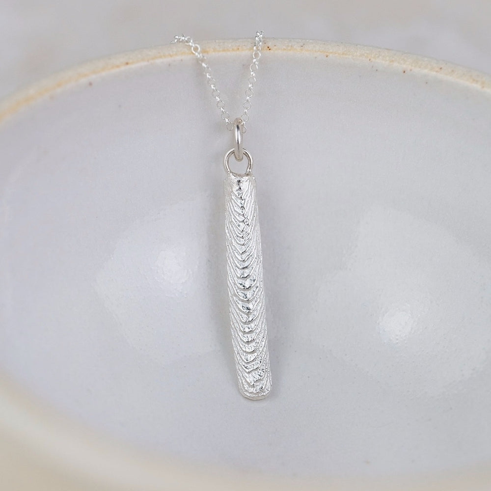 
                  
                    Lucy Kemp jewellery sterling silver Cuttle fish Drop Pendant
                  
                