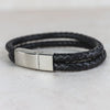 Leather Men's Personalised Bracelet