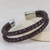 Leather Men's Personalised Bracelet