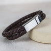Leather Men's Personalised Bracelet
