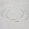 Sterling Silver Everyday Large Hoop Earring