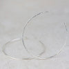 Sterling Silver Everyday Large Hoop Earring