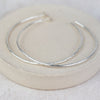 Sterling Silver Everyday Large Hoop Earring