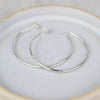 Sterling Silver Everyday Medium Hoop Earring