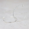 Sterling Silver Everyday Medium Hoop Earring
