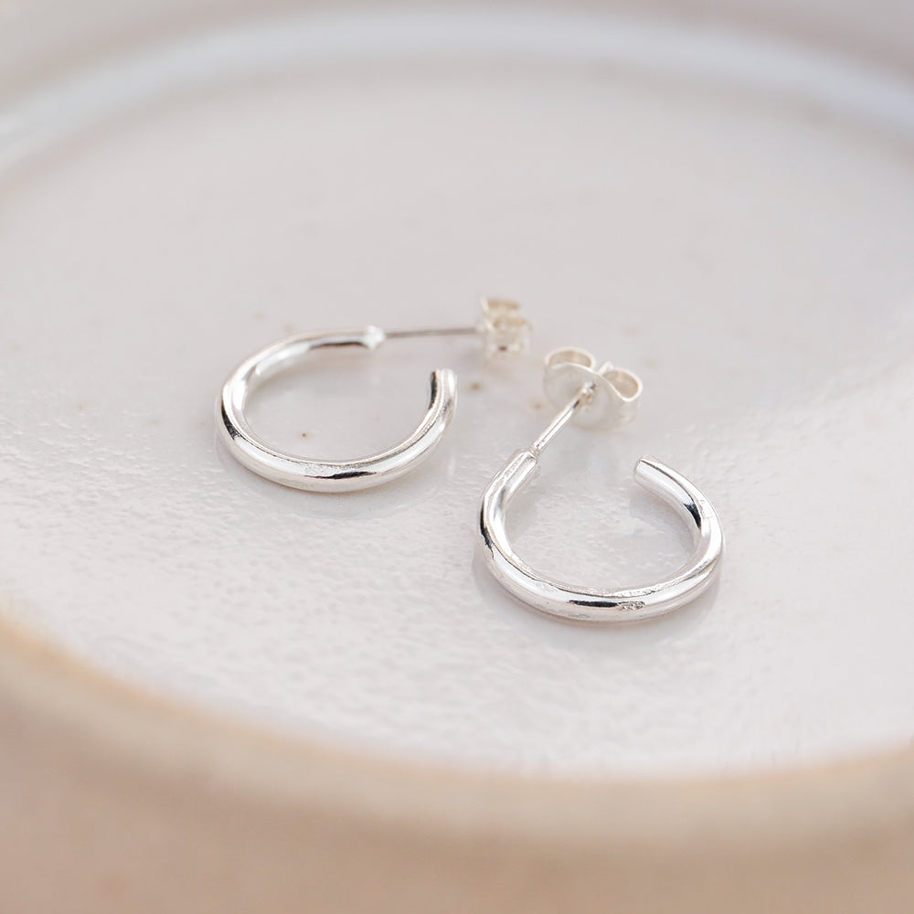 
                  
                    Sterling Silver Everyday Mini Hoop Earring
                  
                