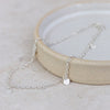 Sterling Silver Heart Charm Anklet