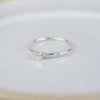 Sterling Silver Mini Charm Heart Ring