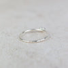 Sterling Silver Mini Charm Heart Ring