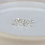 Sterling Silver Initial Studs