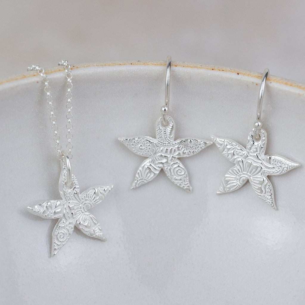 Sterling Silver Jasmine Pendant