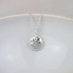 Sterling Silver Nugget Large Pendant