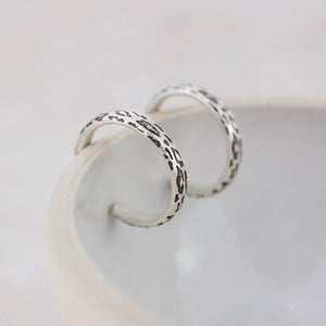 
                  
                    Sterling Silver Leopard Print Hoop Earrings
                  
                