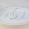 Sterling Silver Everyday Large Octagon Hoops