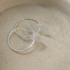 Cornish Sea Glass Hoops 15