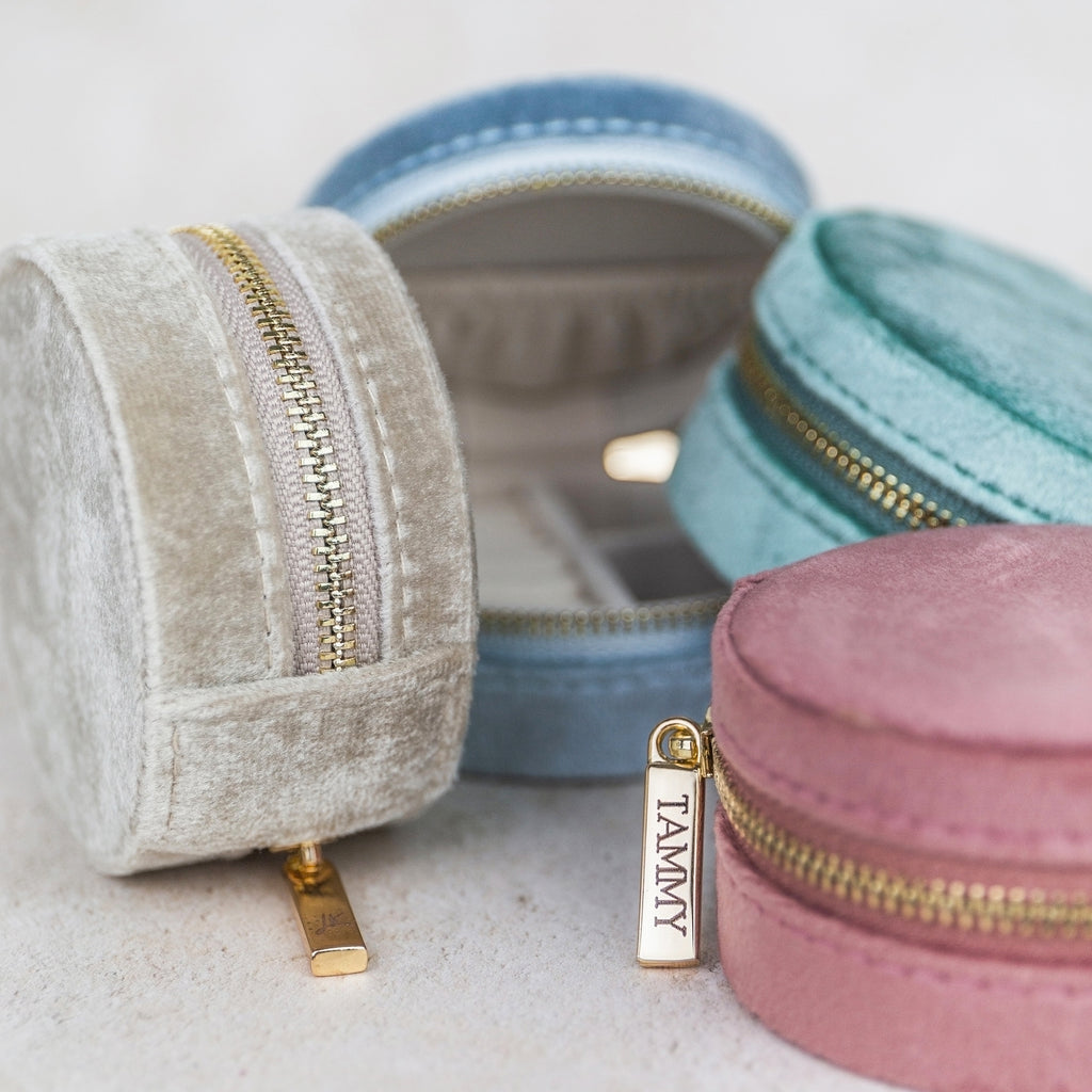 The Round One - Travel Jewellery Case