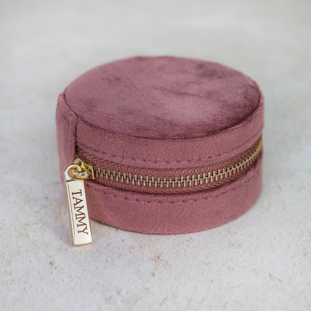 The Round One - Travel Jewellery Case