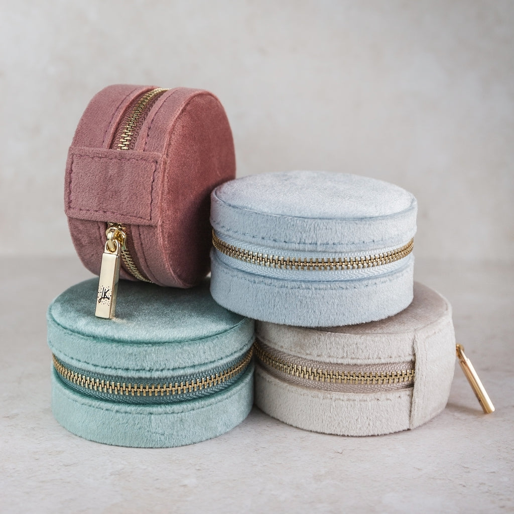 The Round One - Travel Jewellery Case