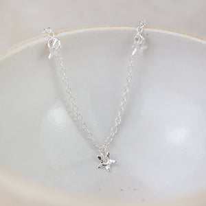 
                  
                    Sterling Silver Short Star Charm Necklace
                  
                