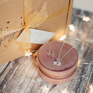 
                  
                    Birthstone Pendant & Mini Studs Gift Box
                  
                