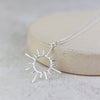 Sterling Silver Sun Pendant