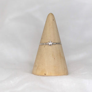 
                  
                    sterling silver mini star charm ring
                  
                