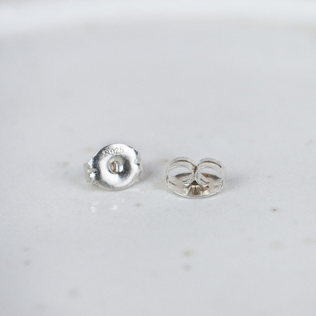 Sterling Silver butterfly backs from Lucy Kemp Jewellery