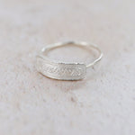 Sterling silver handmade Kadon ring by Lucy Kemp Jewellery  