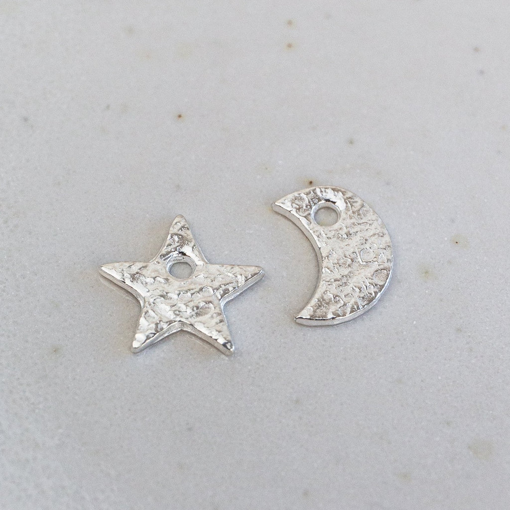 Sterling silver extra charms for Lucy Kemp Jewellery hoops