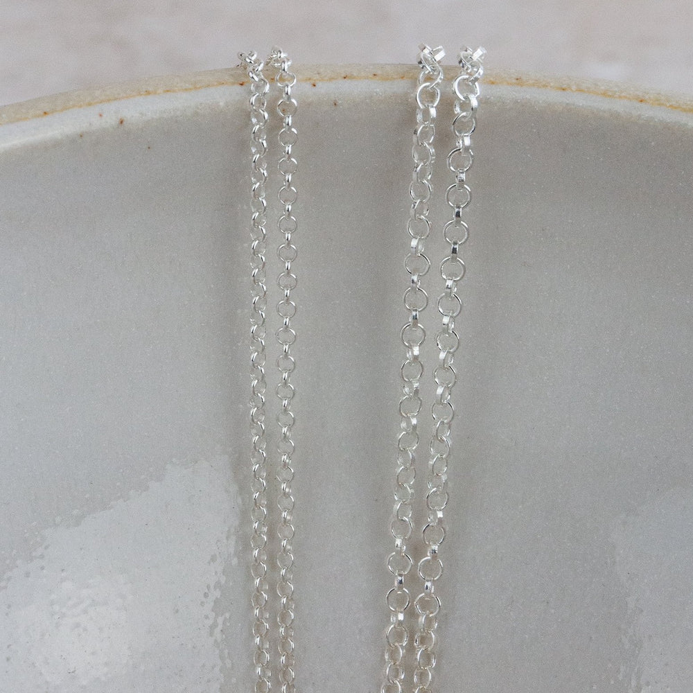 Sterling Silver Chains at Lucy Kemp Jewellery