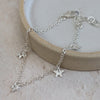 sterling silver star charm bracelet