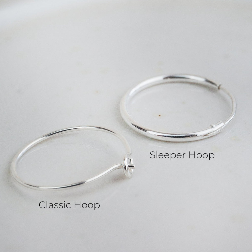 classic wire and sleeper hoop comparison closed  