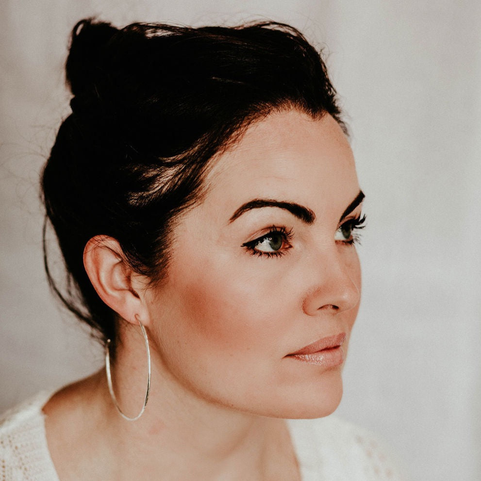 Sterling Silver Everyday Large Hoop Earring