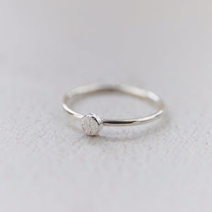 
                  
                    sterling silver mini circle charm ring
                  
                