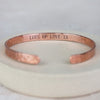 Copper Men's Personalised Cuff